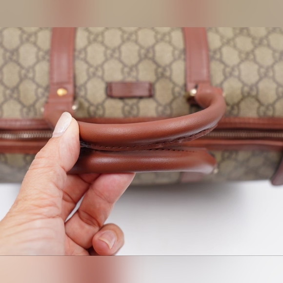 AI53❤️ GUCCI GG Plus Monogram Joy Boston - Picture 9 of 14